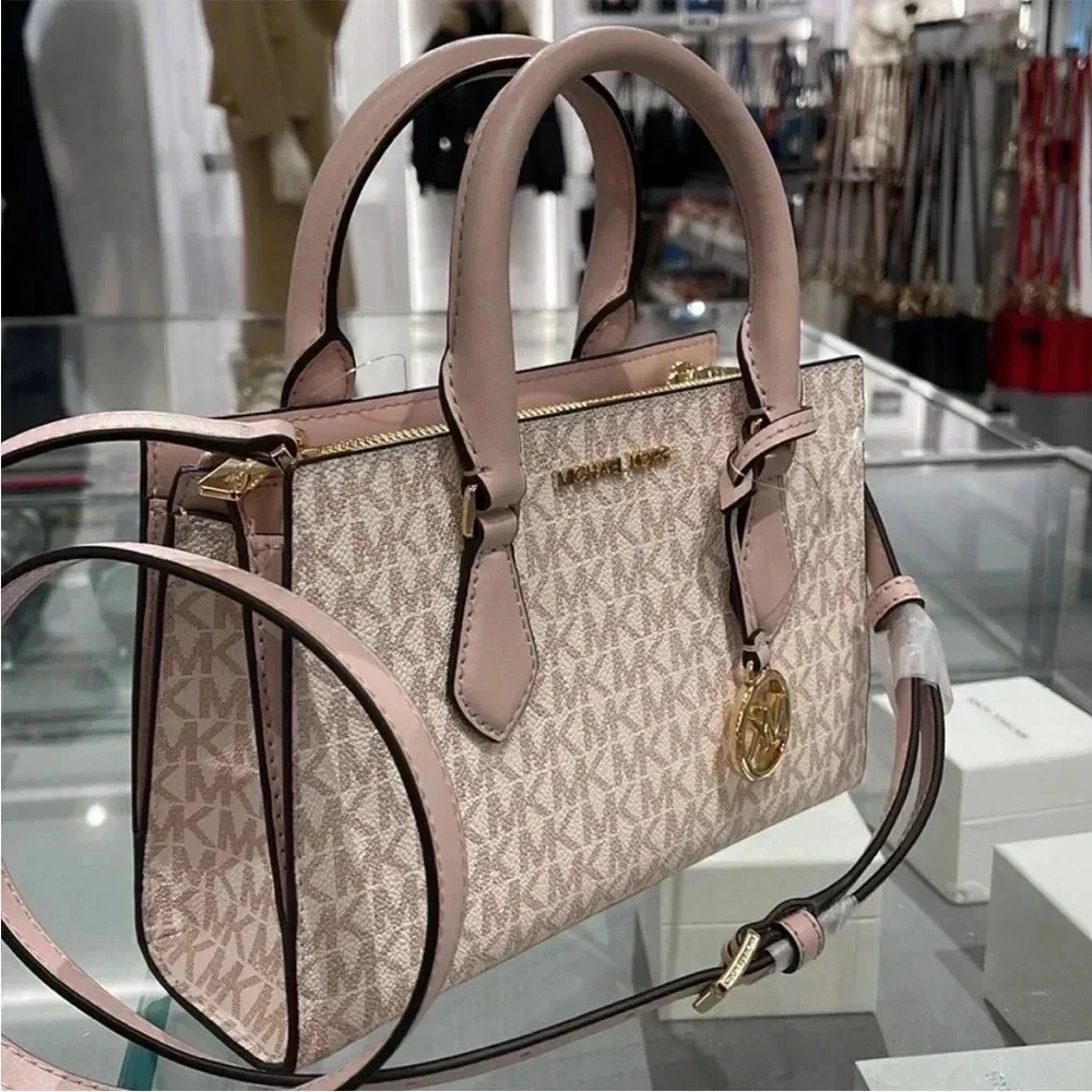 MICHAEL KORS
Sheila Small Faux Saffiano Leather Satchel - Picture 7 of 15